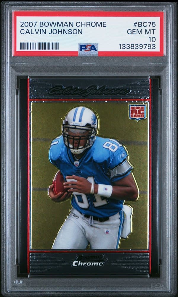 Calvin Johnson · 2007 Bowman Chrome
