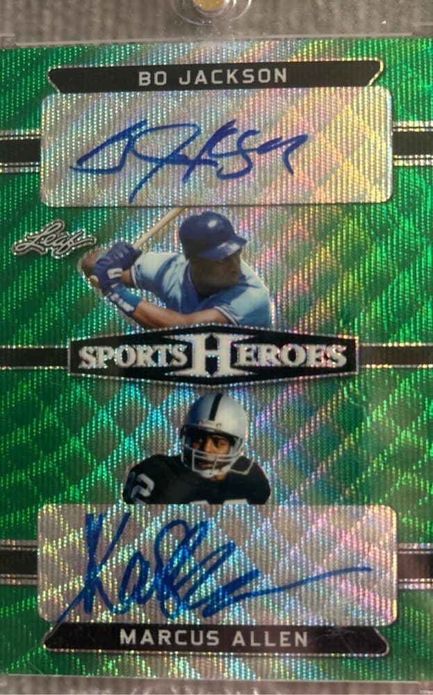 Bo Jackson · 2018 Leaf Green