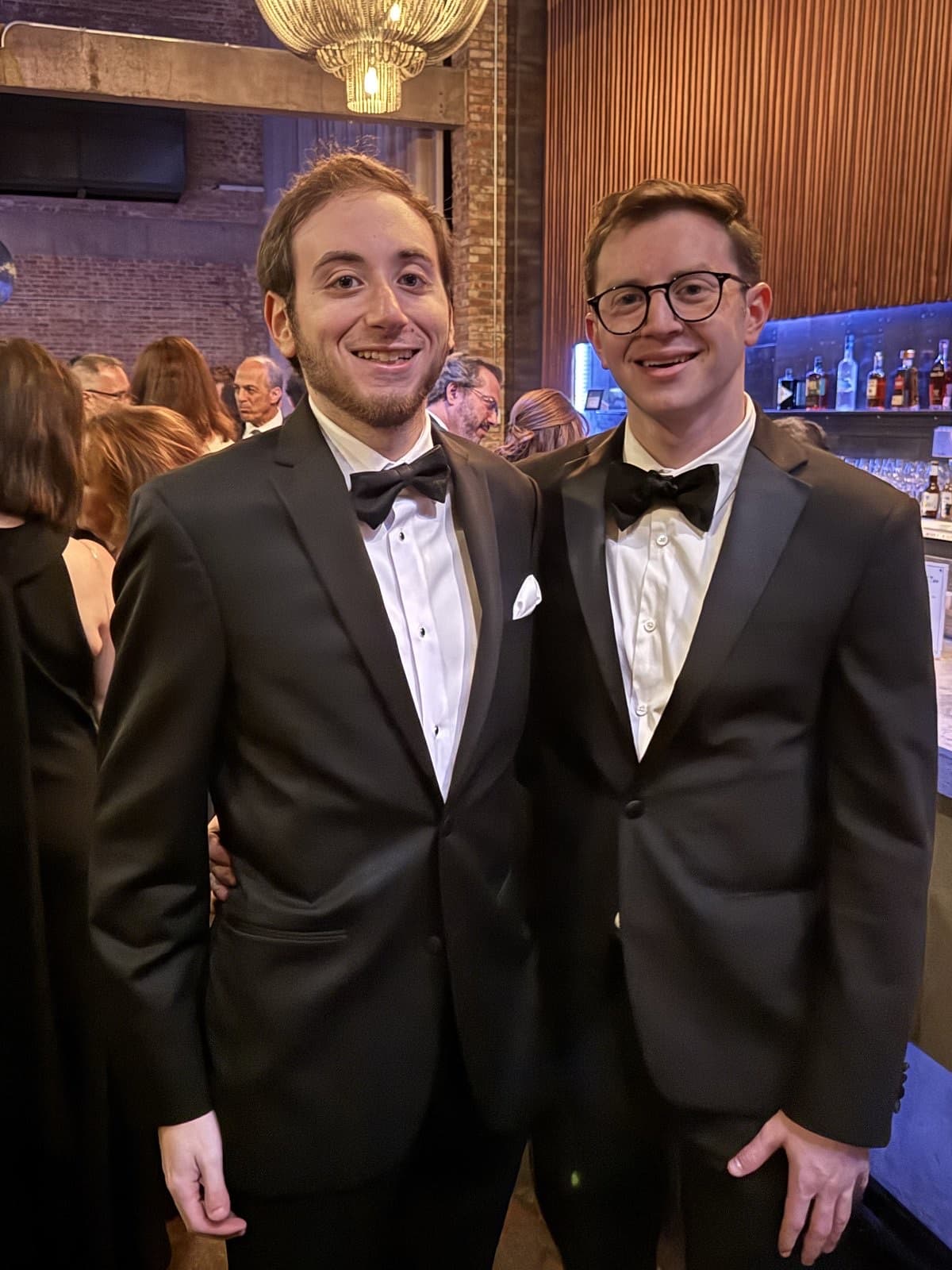 Jackson at a black-tie event