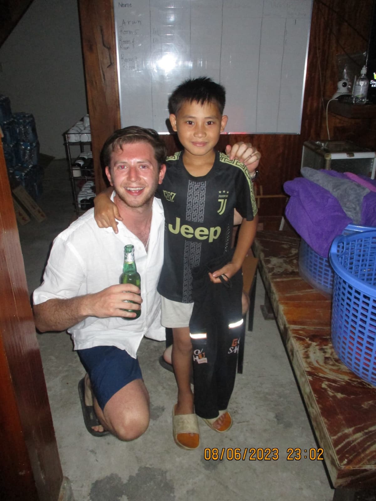 Jackson in Ha Giang, Vietnam